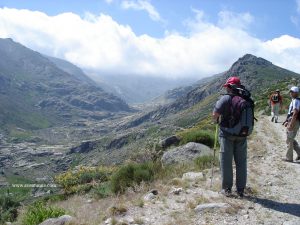 Vistas de la garganta.