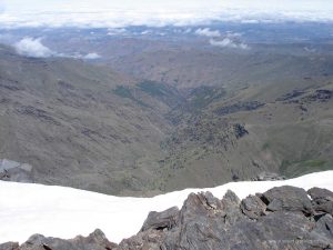 Desde la cumbre, las vistas hacia el norte.