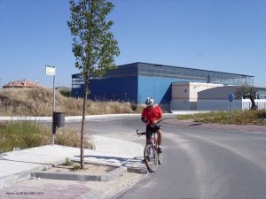 Zona del Polideportivo de Carranque (Toledo).
