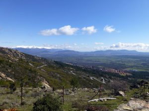 Desde el mirador se ven las revueltas.