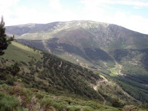 El Tres Provincias desde el cordal del Pico del Lobo.
