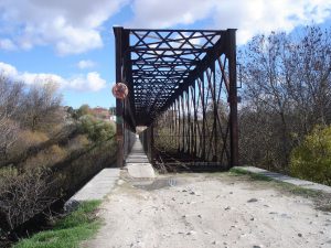 Puente sobre el Río Guadarrama.