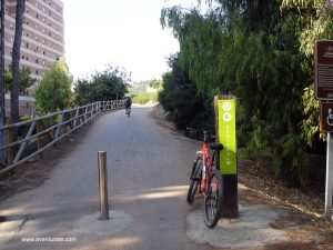 Punto de comienzo en Oropesa del Mar.
