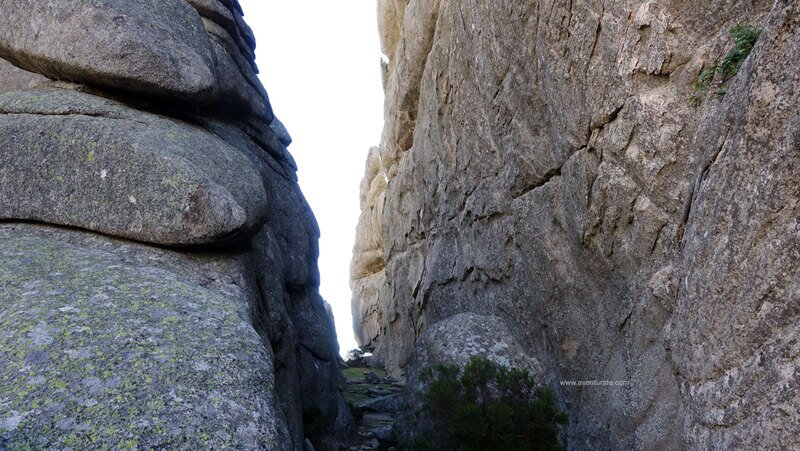 Cuevas y vivac en Pedriza